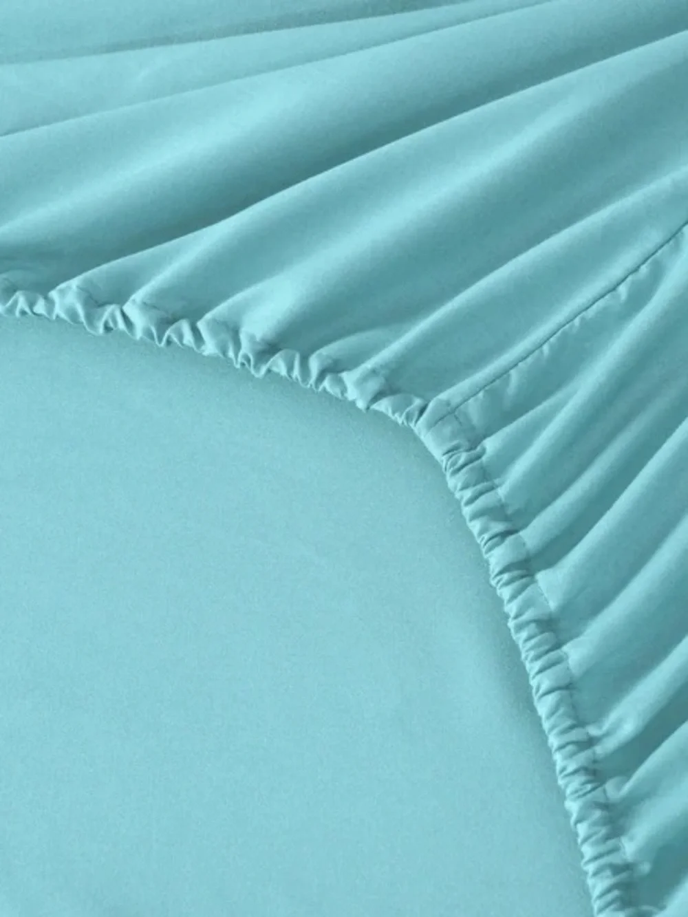 Light Aqua king 4 piece Solid Sheet Set